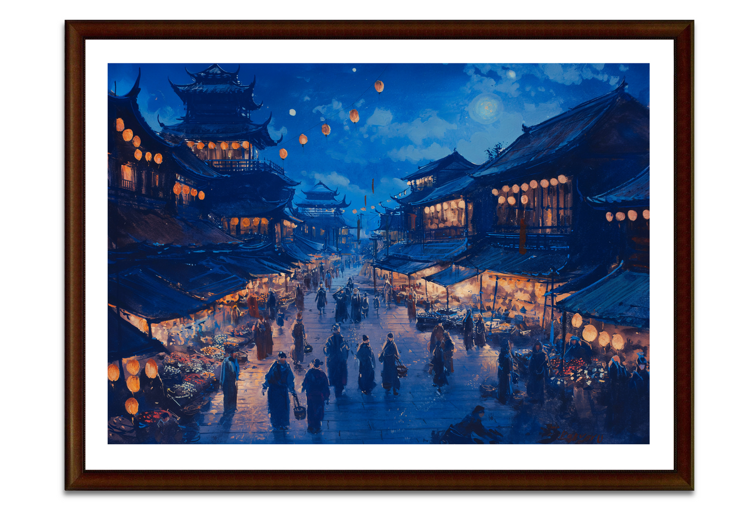 THE NIGHT LIFE OF CHINA BY JINJUAN SHING 4K WALL ART