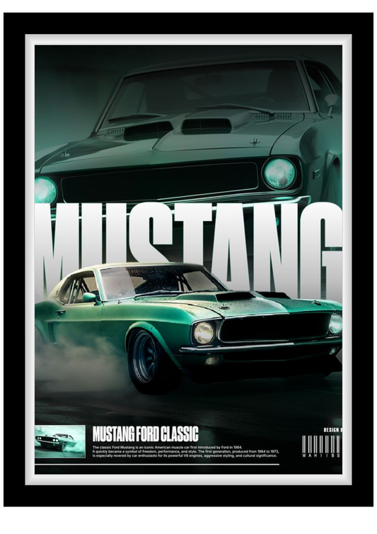 Mustang 4k poster frame
