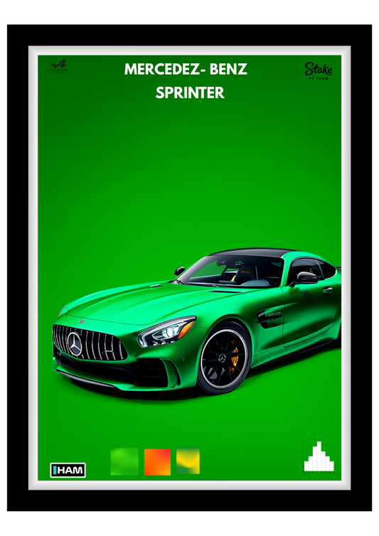 Mercedez - benz 4k poster frame