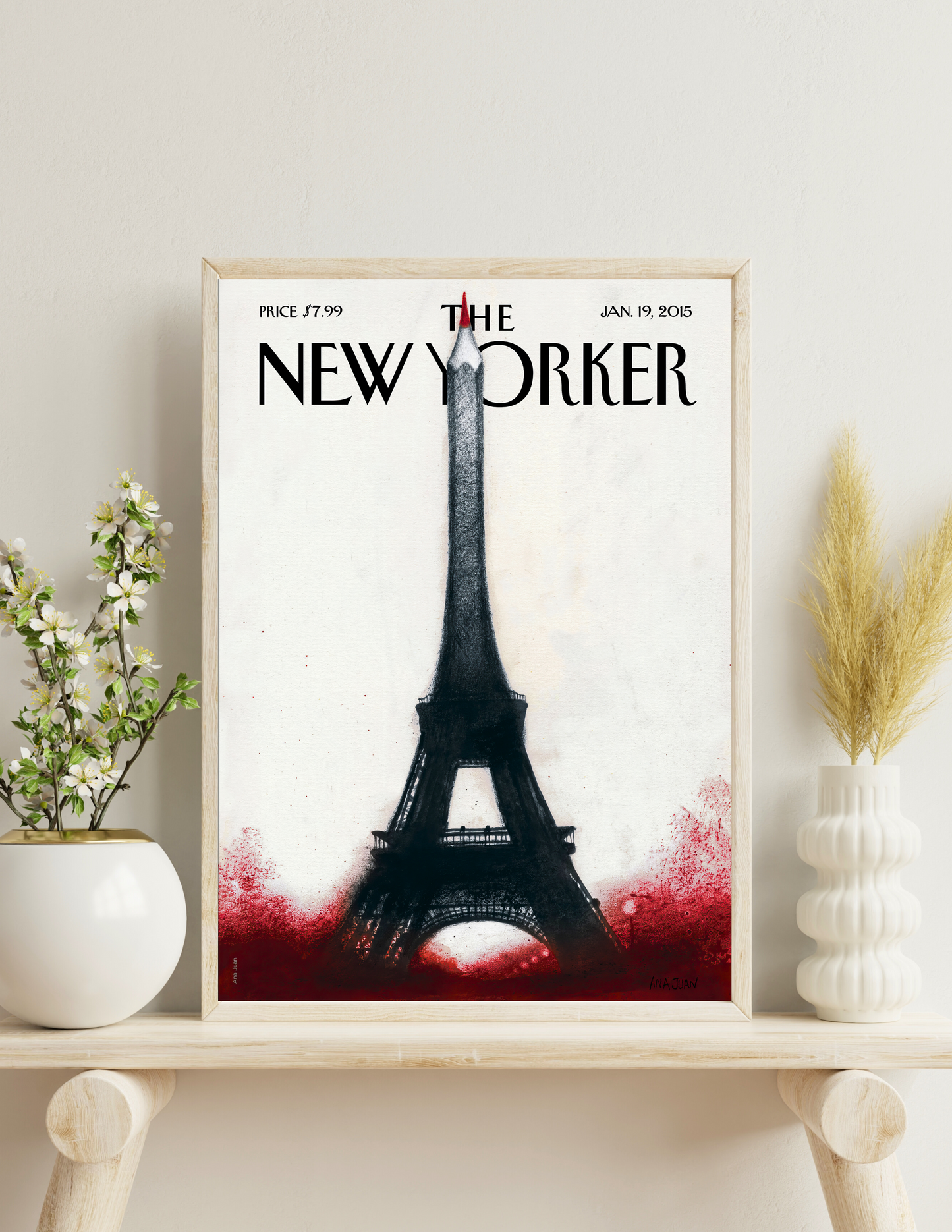 New yoker - D-3 poster/frame