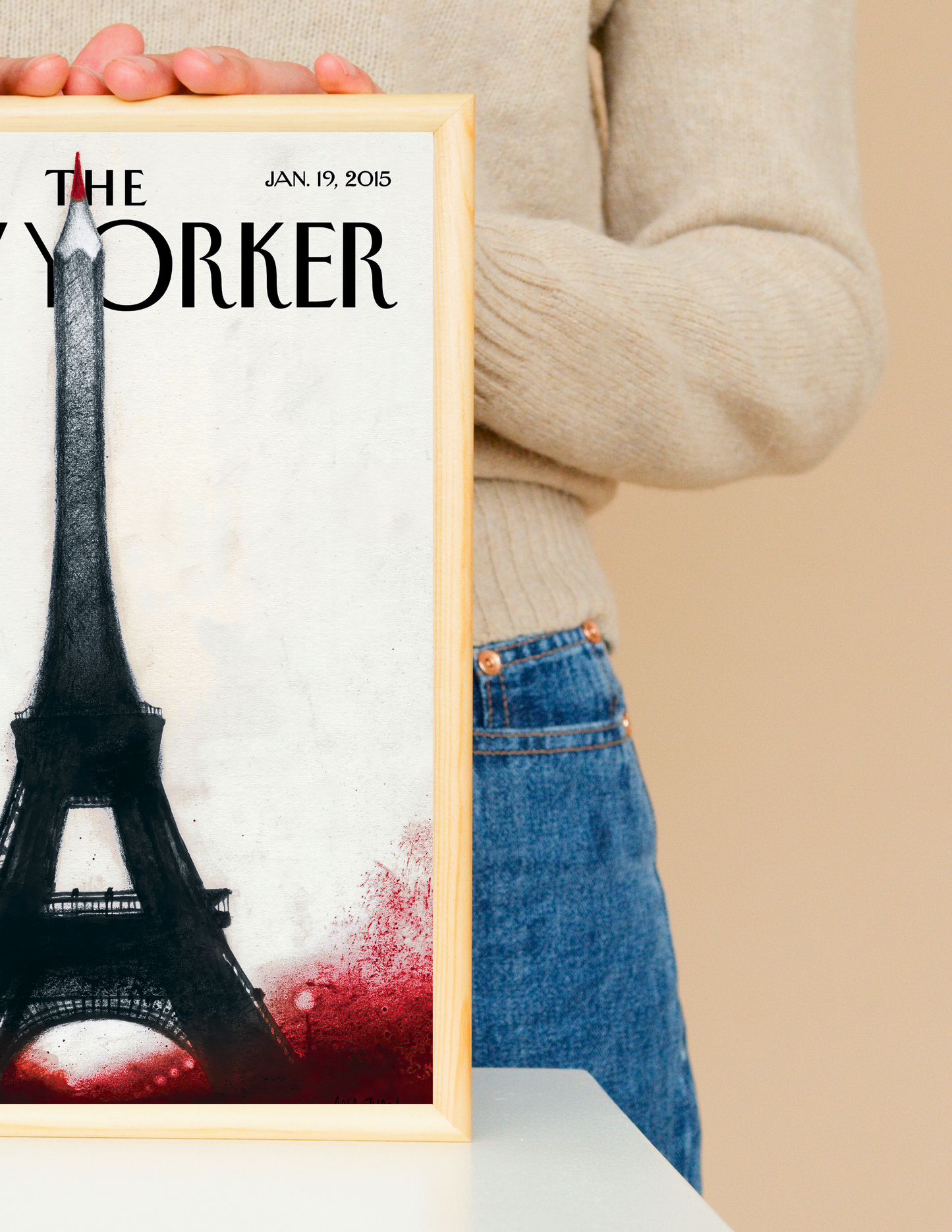 New yoker - D-3 poster/frame