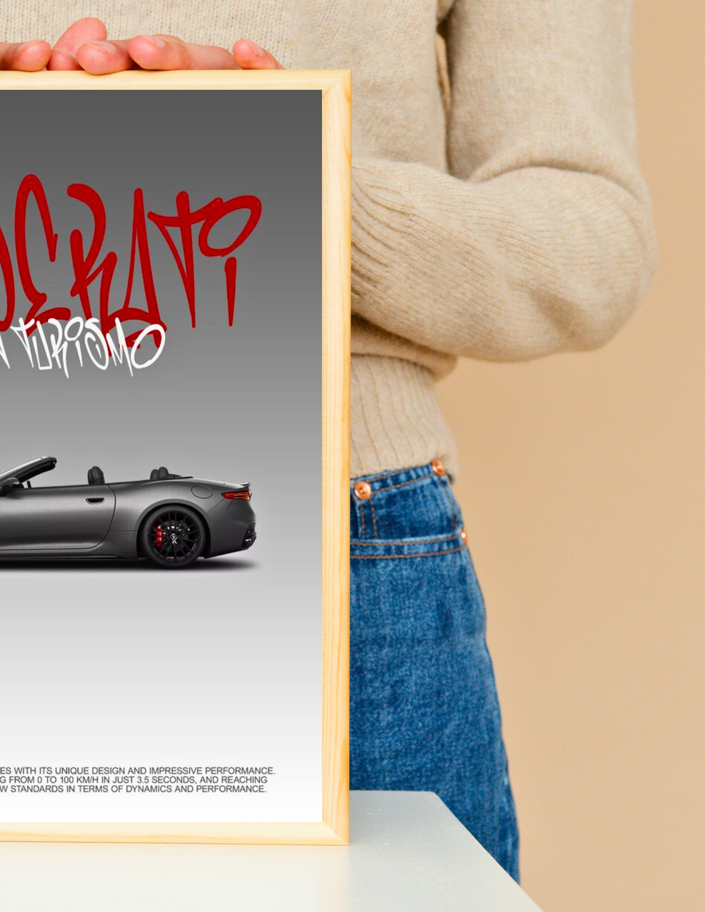 Gran Turismo 4k wall poster/frame