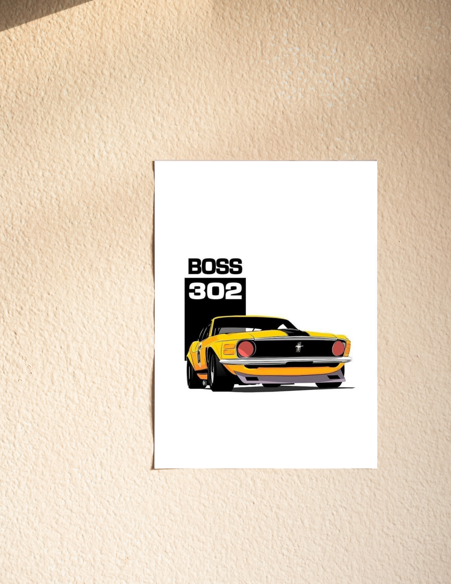 BOSS 302 POSTER/FRAME