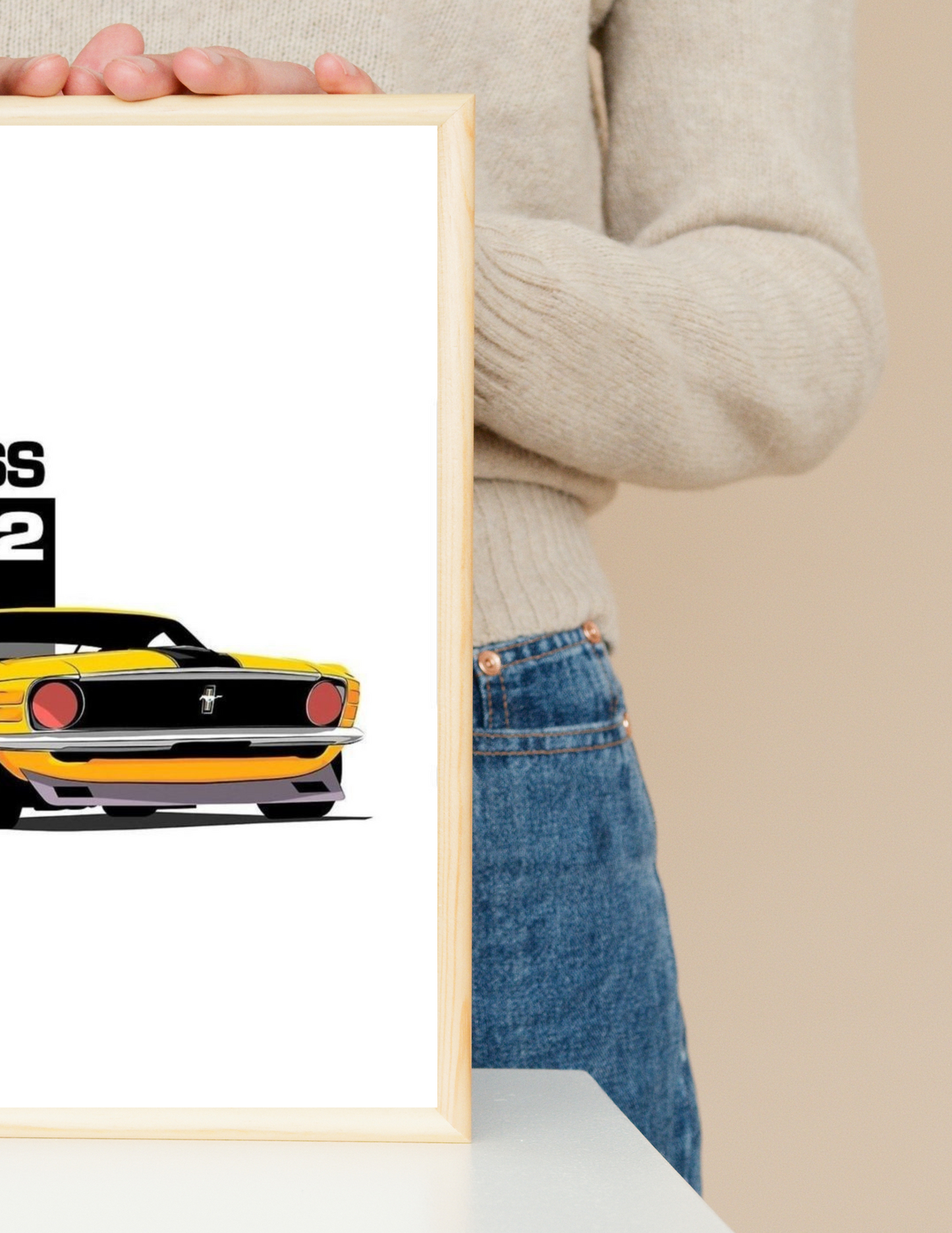 BOSS 302 POSTER/FRAME