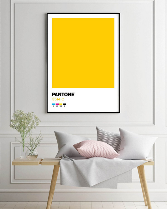 PANTONE 4K WALL ART POSTER / FRAME