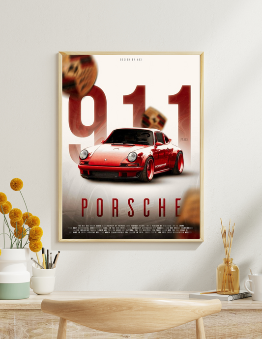 Porche 4k poster / frames