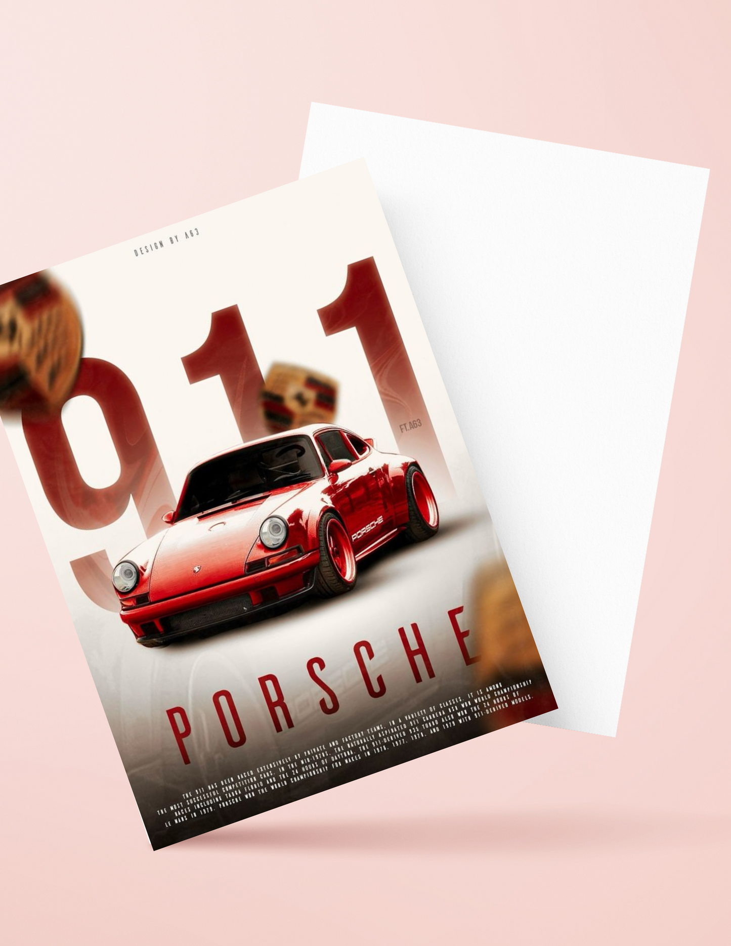 Porche 4k poster / frames