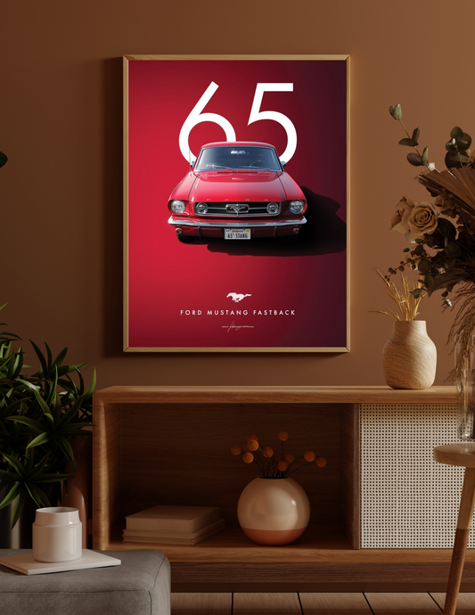 Ford mustang 4k poster / frames