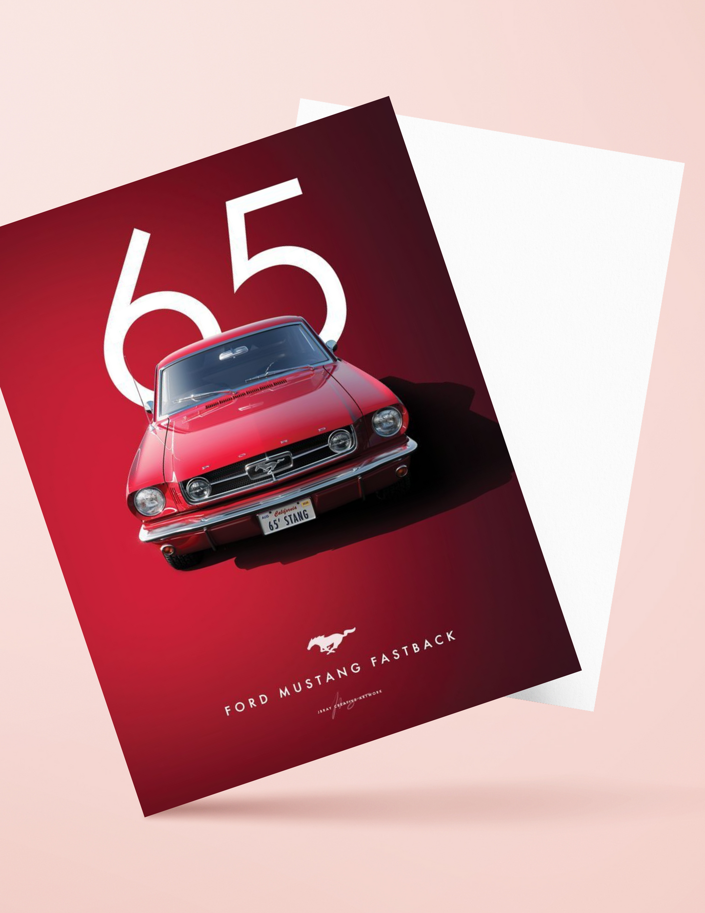 Ford mustang 4k poster / frames