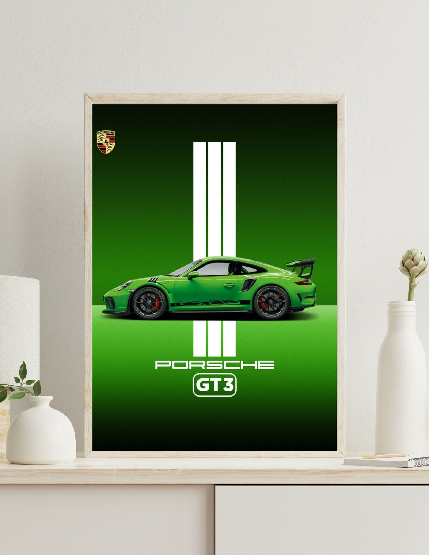 Porche gtr 4k poster / frame