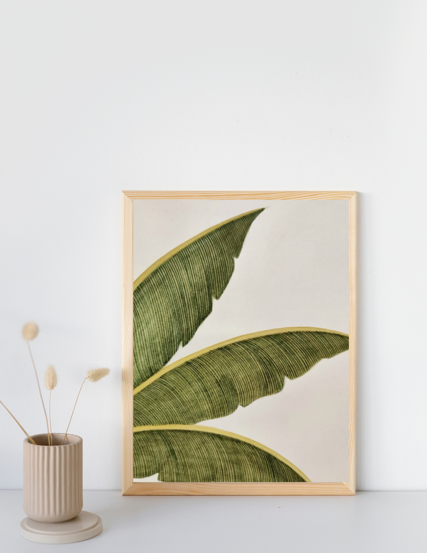 leaves 4k poster / frame