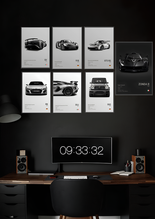 Hanson 4k car frames