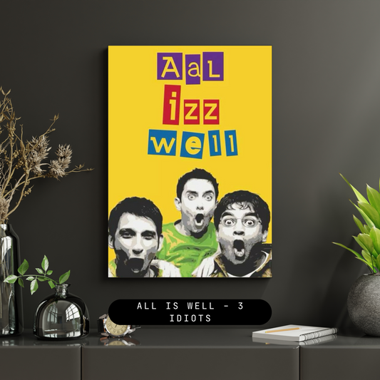 All is well - 3 idiots (motivational frame)