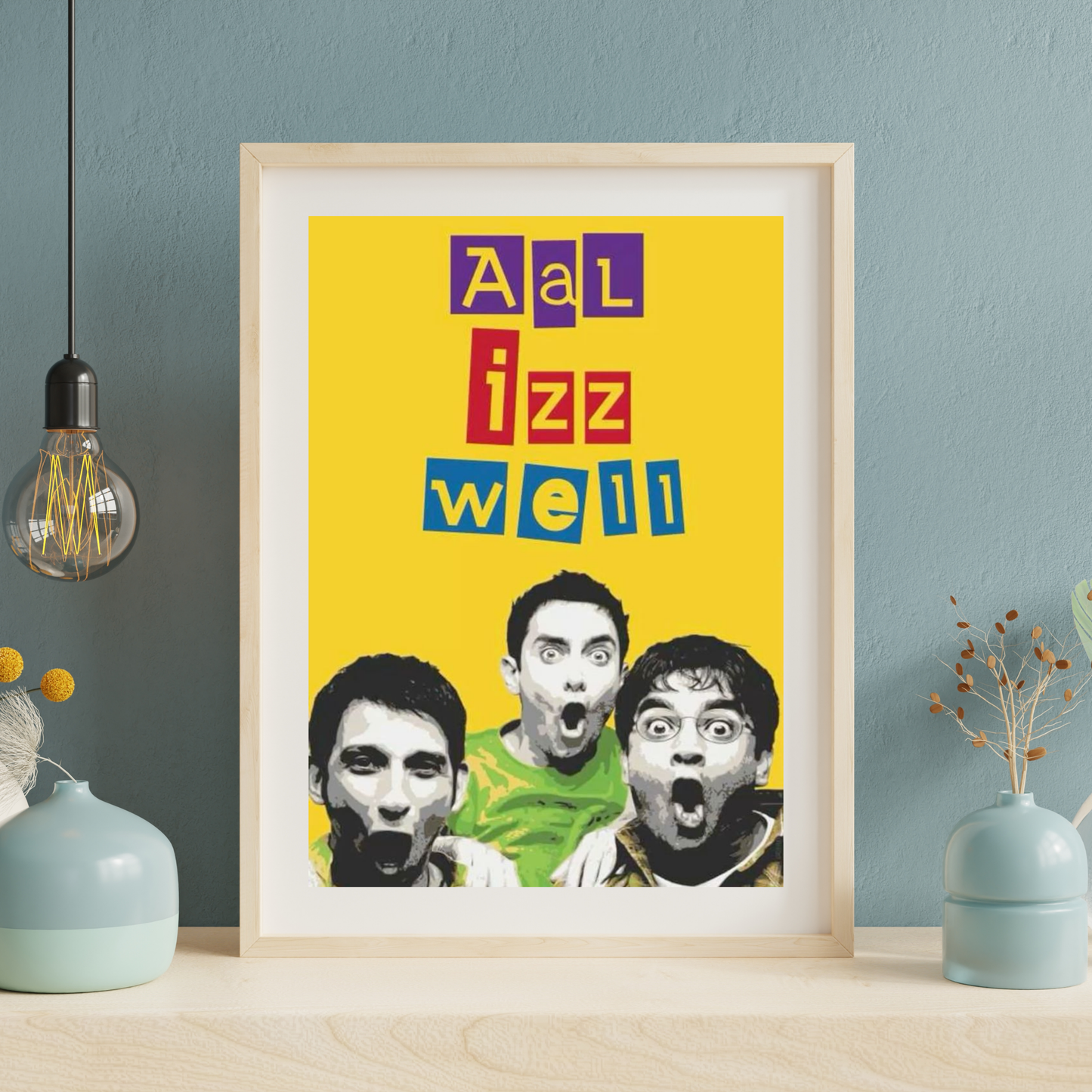 All is well - 3 idiots (motivational frame)
