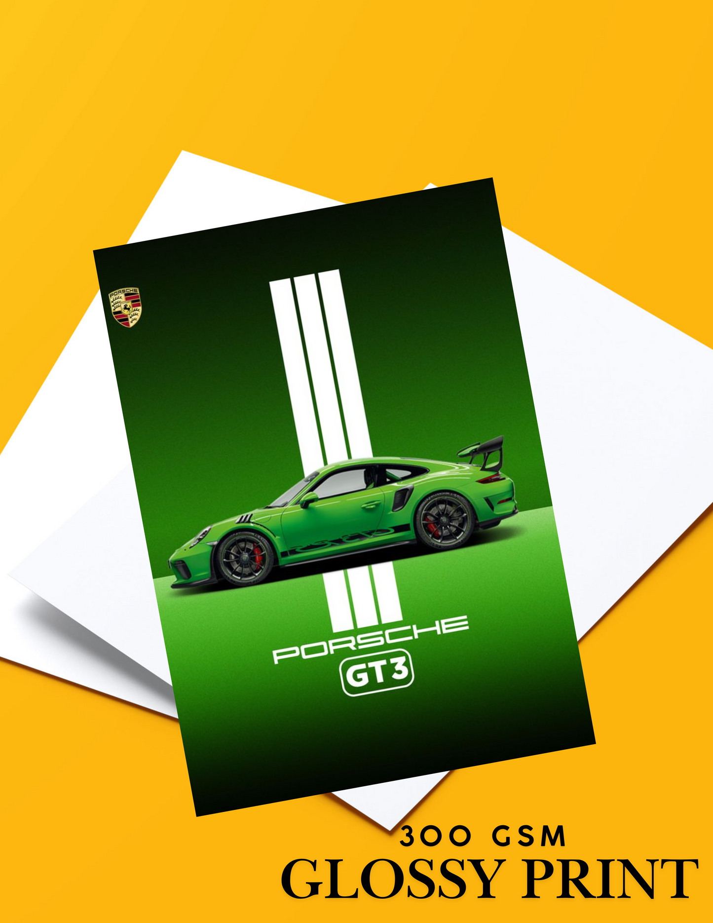 Porche gtr 4k poster / frame