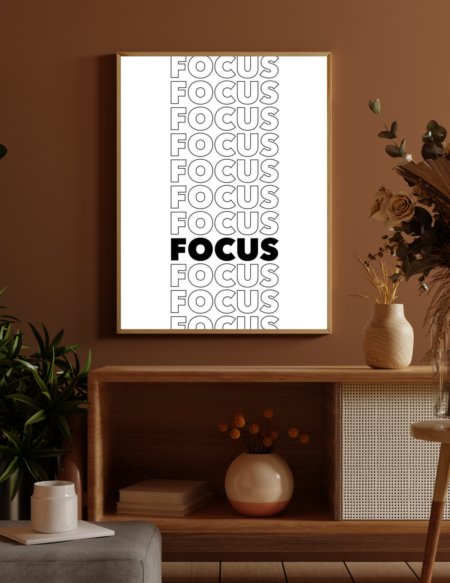 Focus 4k poster / frame