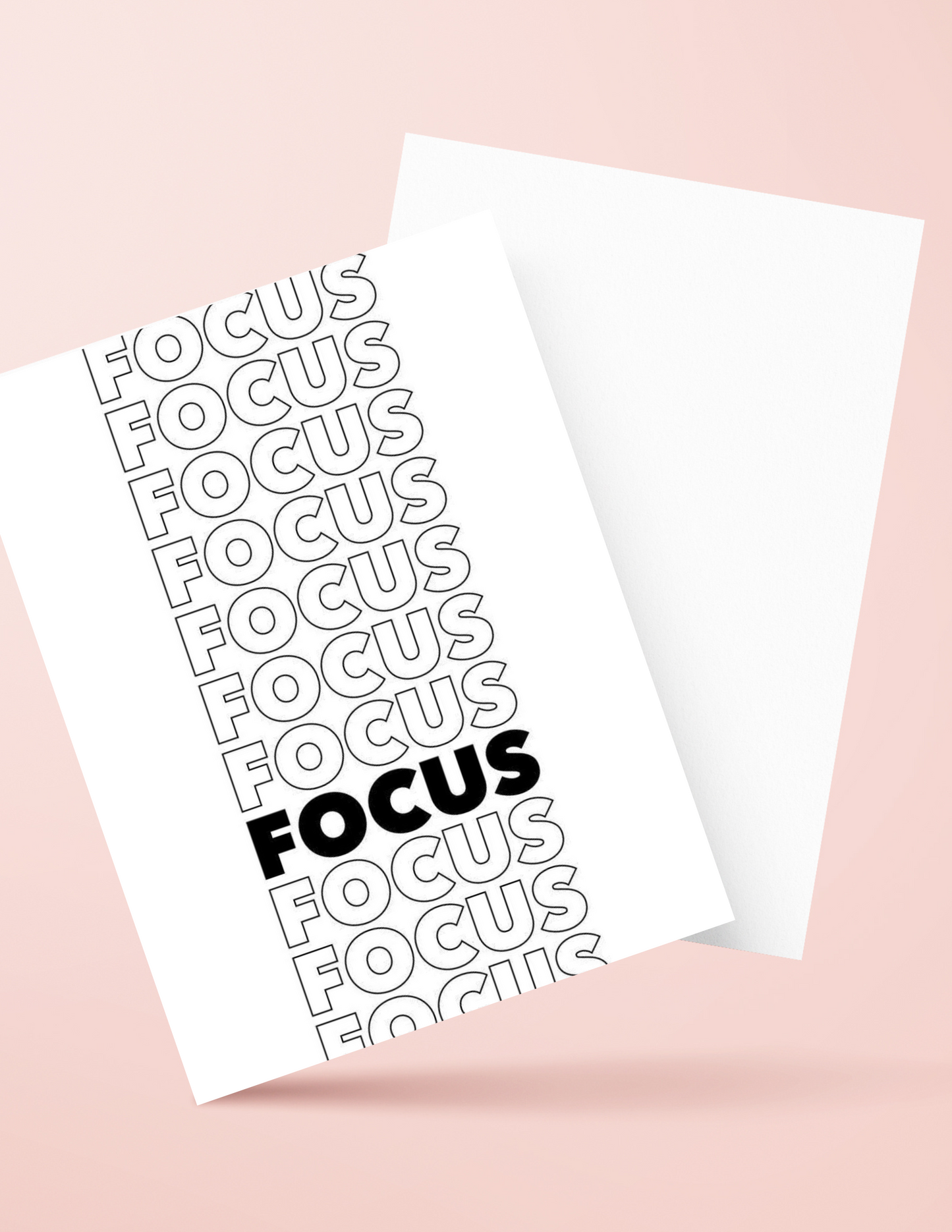 Focus 4k poster / frame