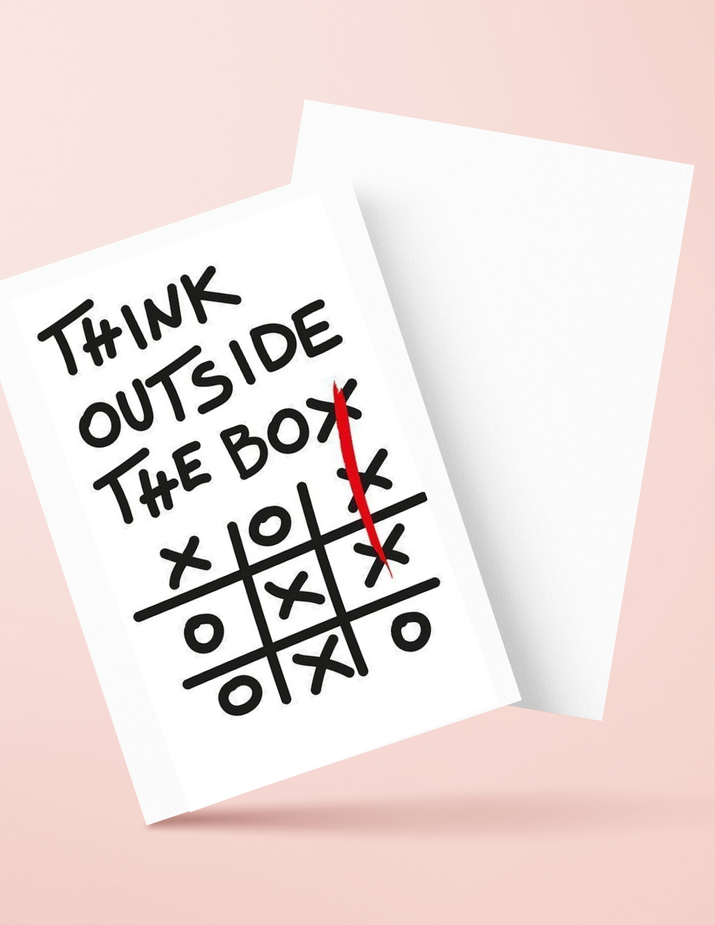 Think outside the box 4k poster / frame