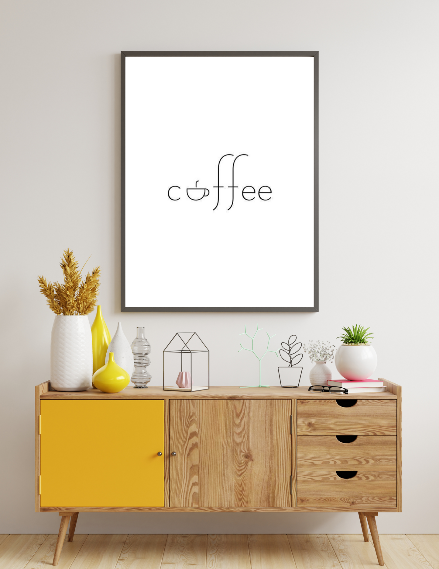 Coffee 4k poster / frame