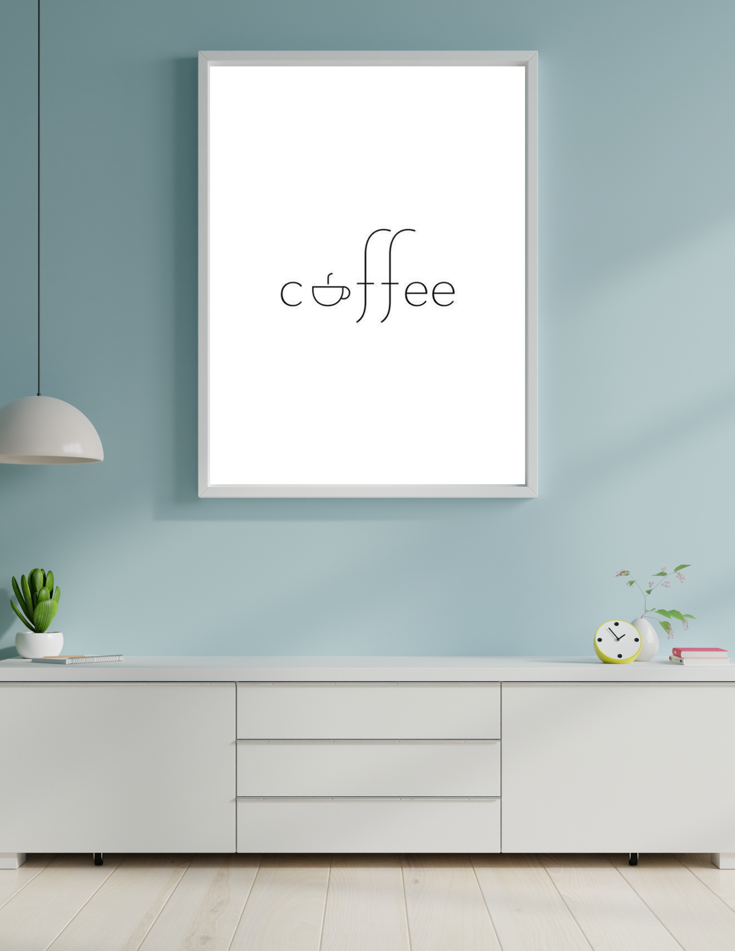Coffee 4k poster / frame
