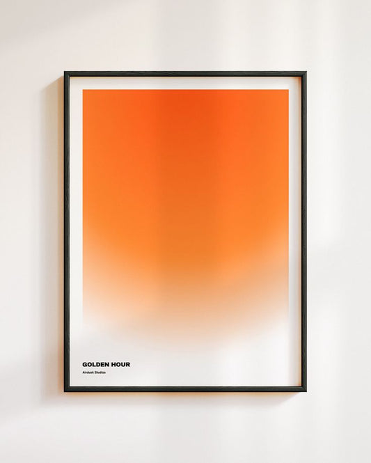 The golden hour - poster / frame