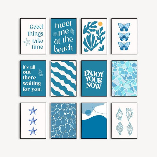 Blue origin 4k poster / frame