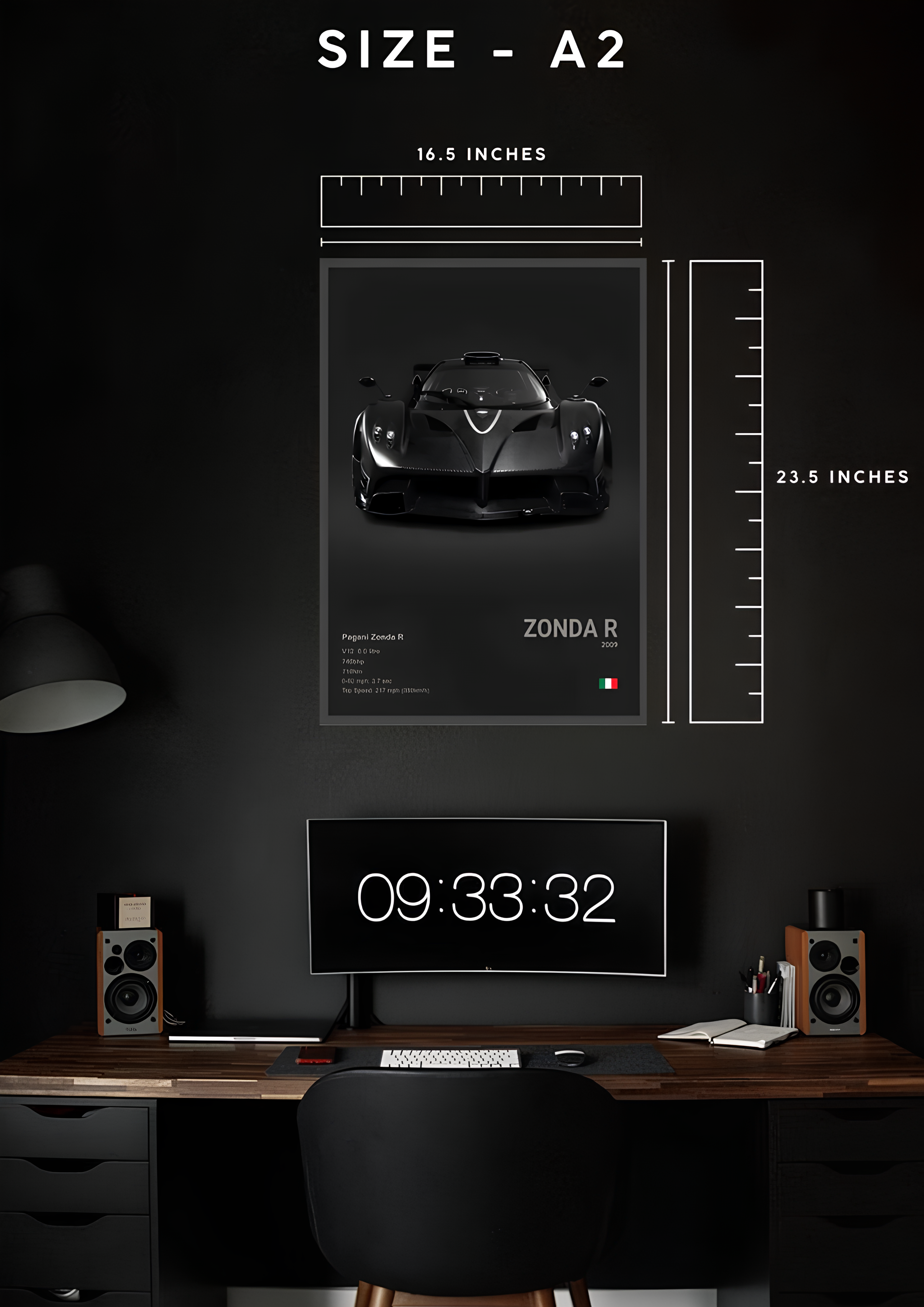 Hanson 4k car frames