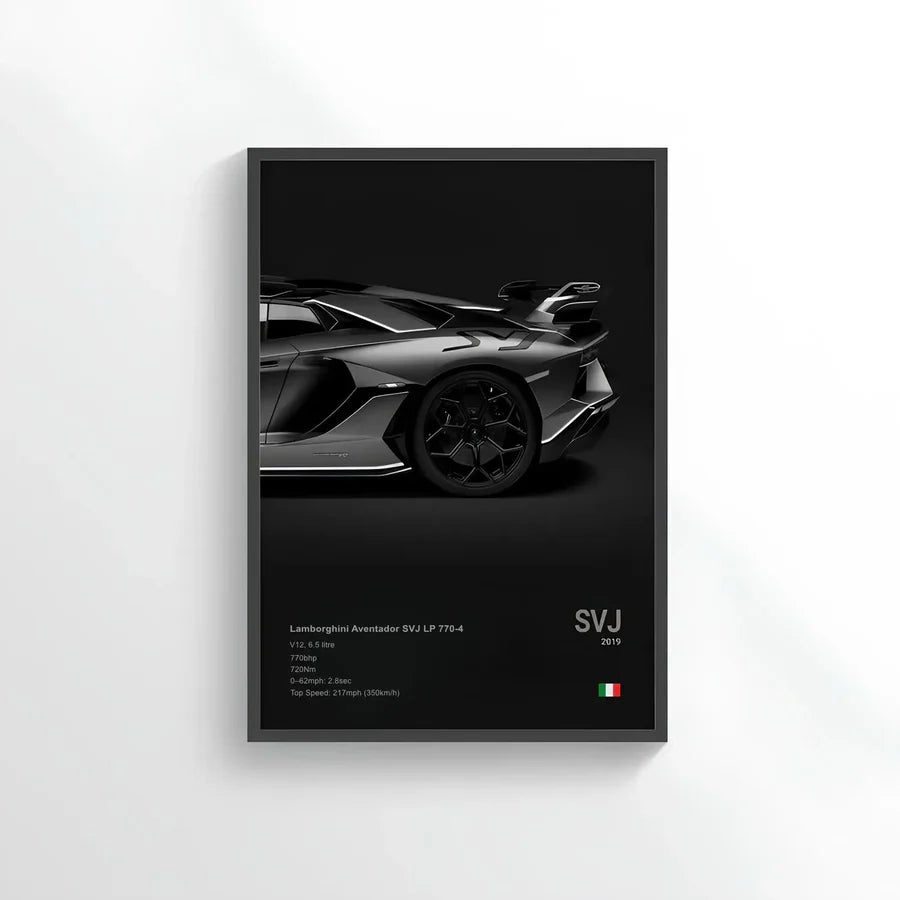 Lamboghini aventador svj 4k frame (3)
