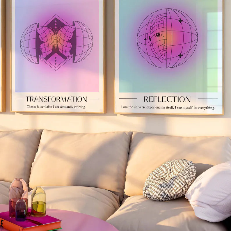 The spark 4k wall art painting